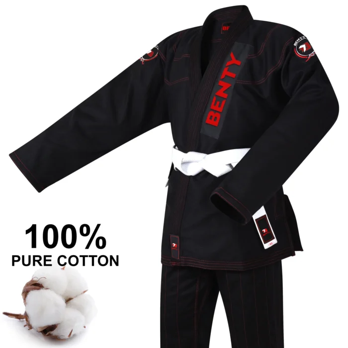 Black BJJ Gi: Manufacturer Wholesale - Image 2